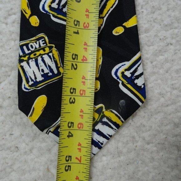 Bud Light "I Love You Man!" Necktie 55" x 3.5" - Picture 4 of 5